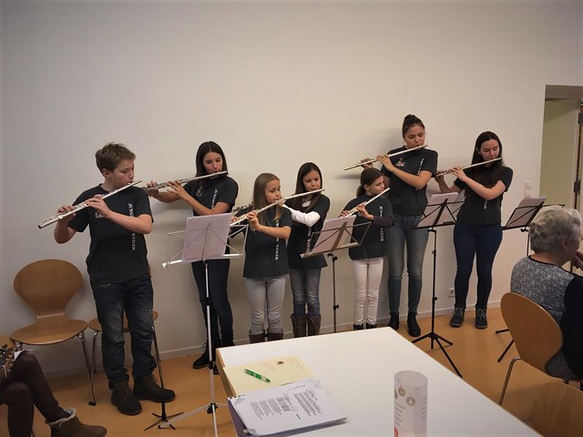 Querflöten Ensemble - Seniorenadvent