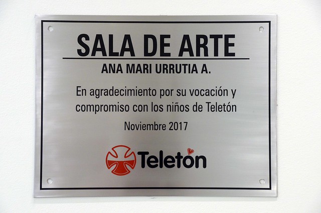 20-nov-17-Descubrimiento de placa de  Sala de Arte "Ana Mari Urrutia"