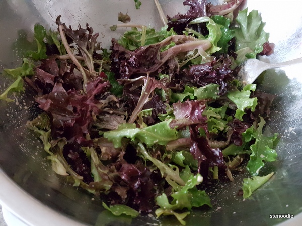 Field green salad