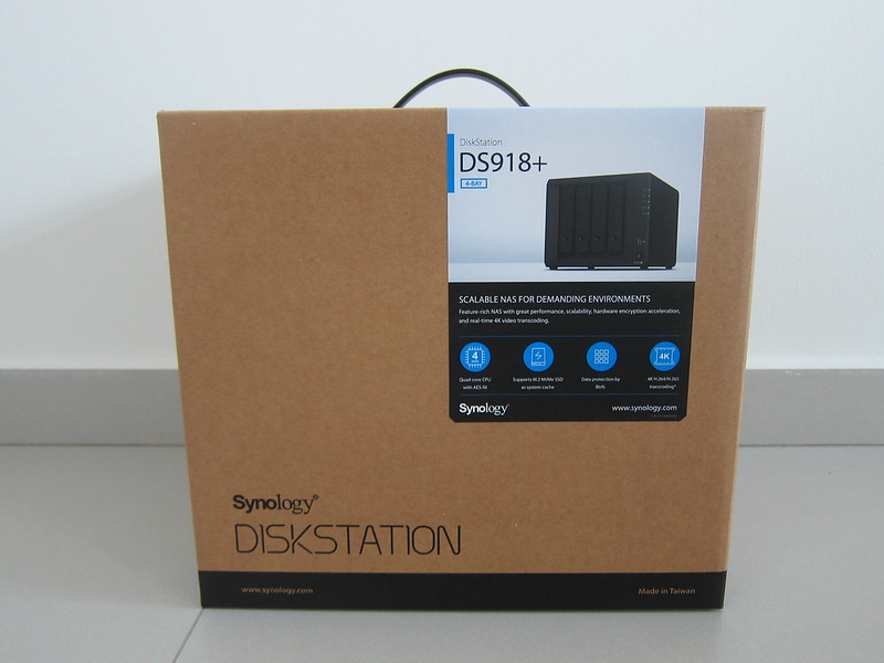 DS918+ - Box Front