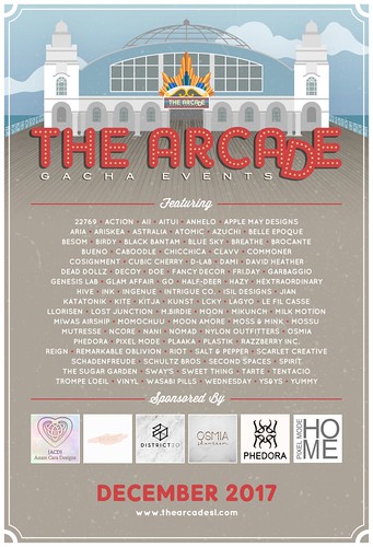 The Arcade - December 2017 Gacha Event Poster