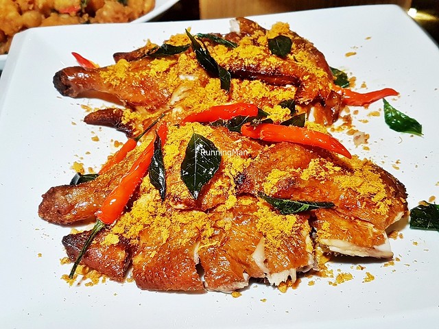 Roasted Chicken With Meat Floss