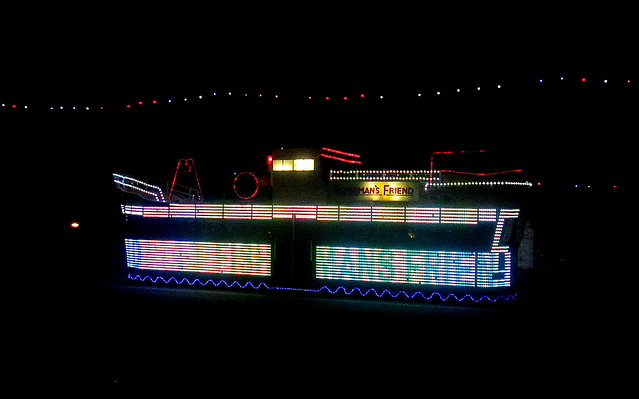 Lights Blackpool tram