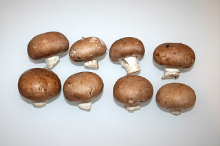 03 - Zutat Champignons / Ingredient mushrooms