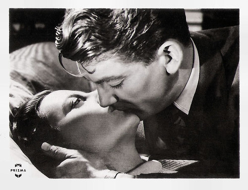 Michèle Morgan and Jean Marais in Aux yeux du souvenir (1948)