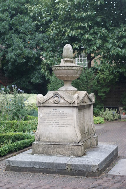 Grave of William Bligh, Lambeth, London