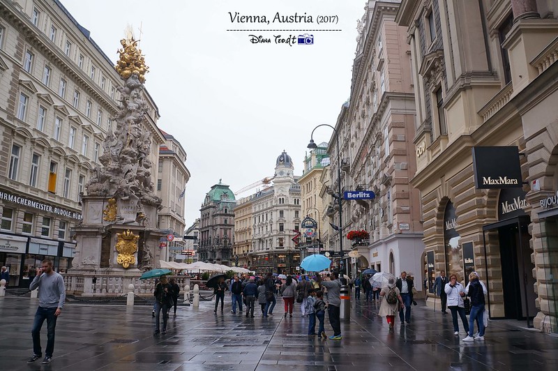 2017 Europe Vienna Graben Shopping Street