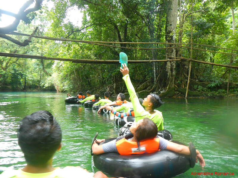 River tubing at Bugang River