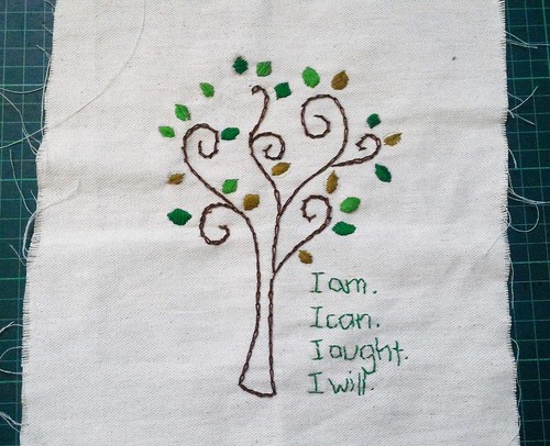 Tree Embroidery Project