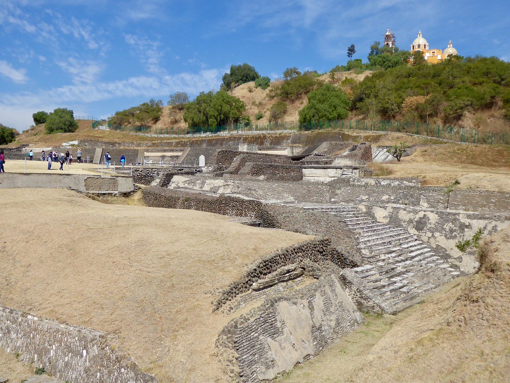 Piramide di Cholula, Messico