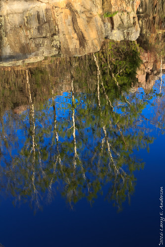hdr minnesota quarryparkscenicnaturalarea highdynamicrange landscape reflection rocks seasons spring trees water