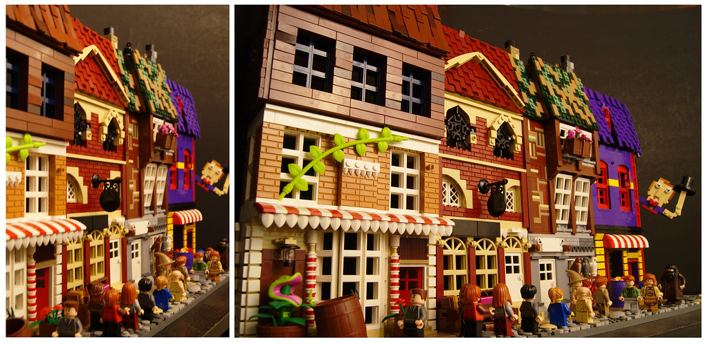 Diagon Alley (Lego MOC)