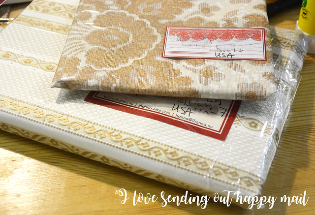 I love sending out happy mail to customers from iHanna #etsy