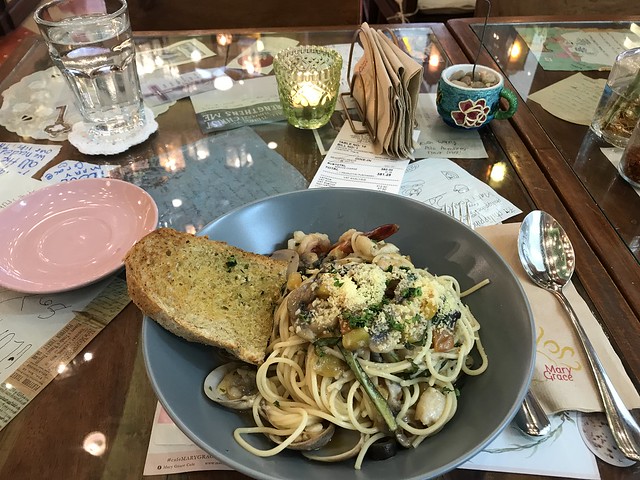 Mary Grace seafood pasta