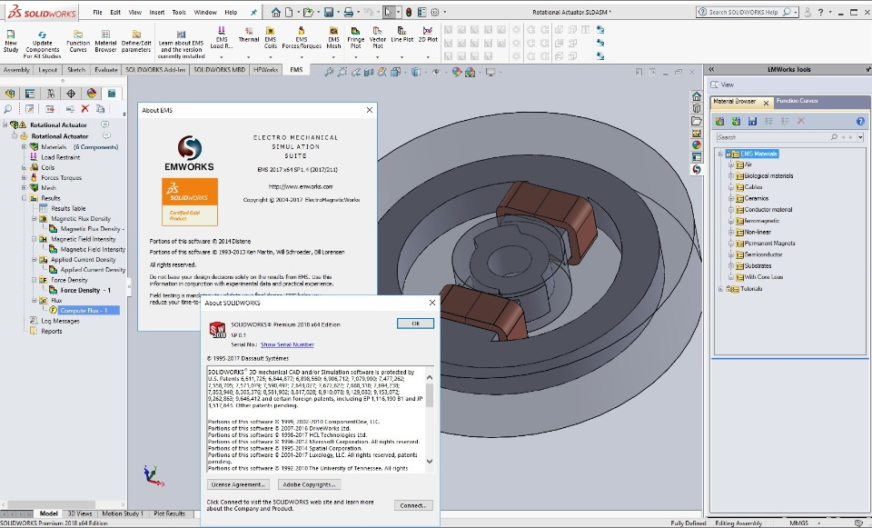 Working with EMWorks EMS 2017 SP1.4 for SolidWorks 2011-2018 Win64 full