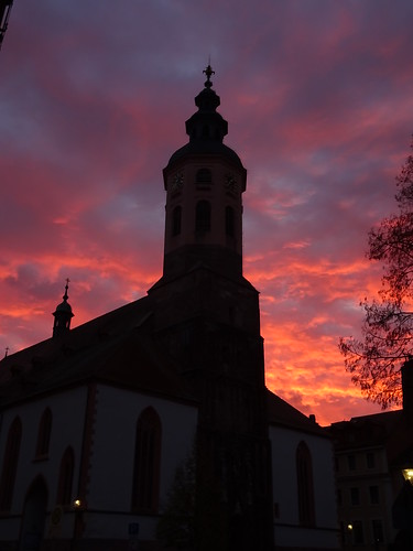 church badenbaden germany sunrise morning