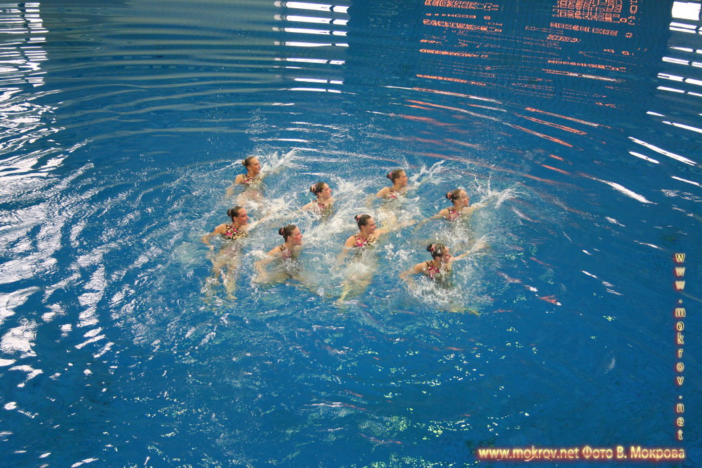 Сборная команда России по синхронному плаванию и фоторепортажи