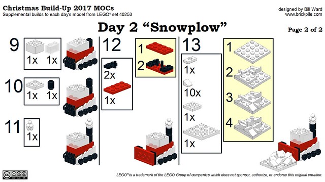 Christmas Build-Up 2017 Day 2 MOC Instructions Page 2