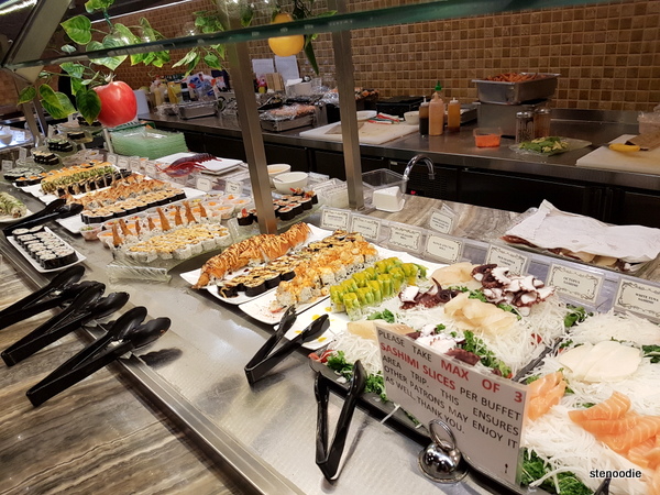  Spoonful buffet sushi and sashimi