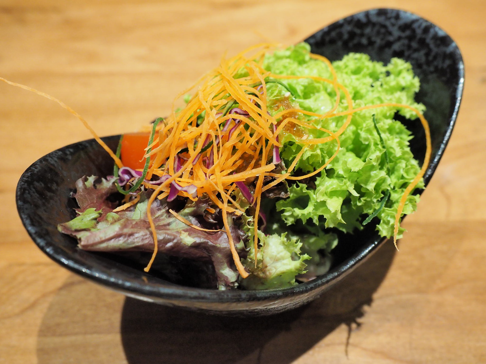 Salad for the dinner set of Uroko Japanese Cuisine