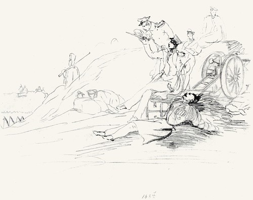 Иллюстрация к повести А.А. Бестужева-Марлинского 

«Аммалат-Бек». 1832-1834