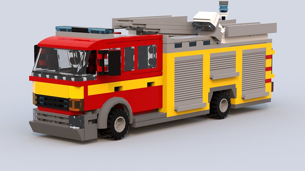 UK Fire Engine (Front)