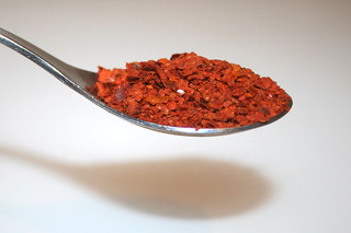 10 - Zutat Chiliflocken / Ingredient chili flakes