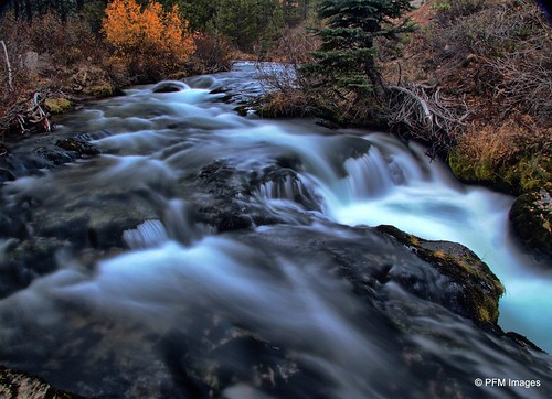 tumalocreek tumalo falls waterfall waterinmotion movingwater longexposure water cascades outdoor nature waterscape foliage tree trees forest rocks deschutesnationalforest cascade canon eos 7d slr