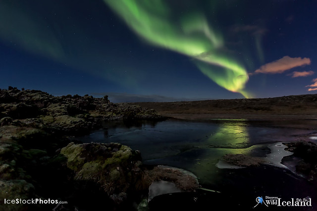 Aurora at Reykjanes Peninsula - Iceland