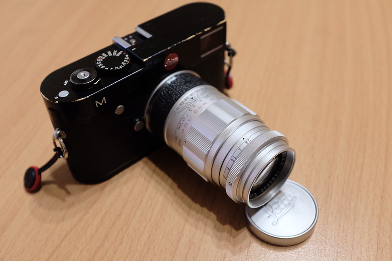 Leica M TYP240にLeica Elmarit 90mm f2.8を装着