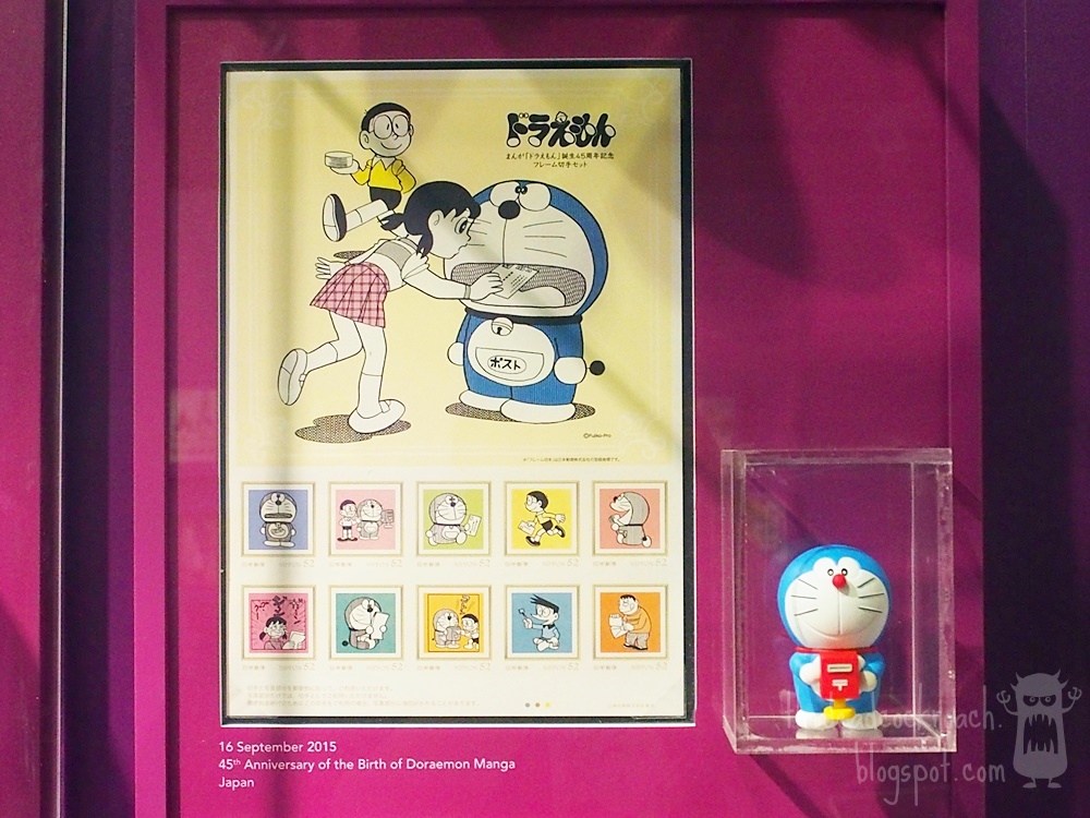 anime, astro boy, chibi maruko-chan, conan, detective conan, doraemon, museum, naruto, philatelic museum, rantarou, singapore, singapore philatelic museum, stamps, studio ghibli, where to go in singapore, japan, japanese animation, stamps,doraemon