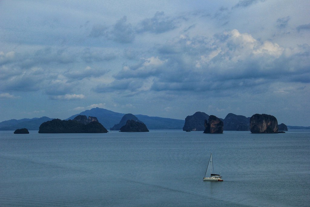 Phang Nga Bay viewed from Hornbill View Point, Ko Yao Noi