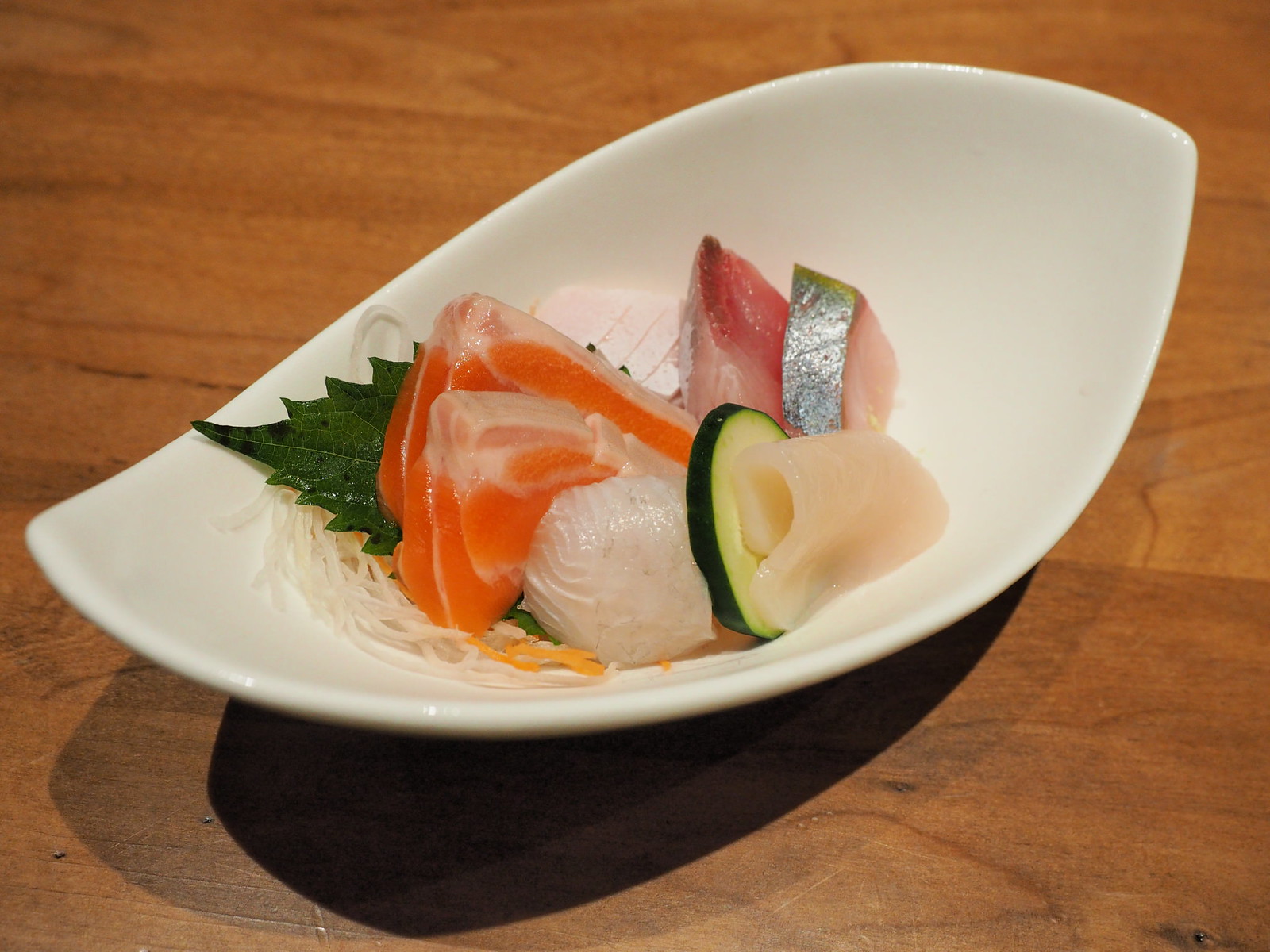 Sashimi from the dinner set of Uroko Japanese Cuisine