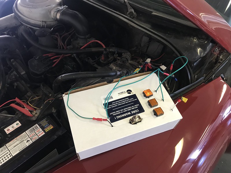 Citroen DS front end wiring – part 2