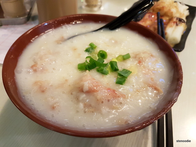 Congee with Pork Liver and Sliced Fish