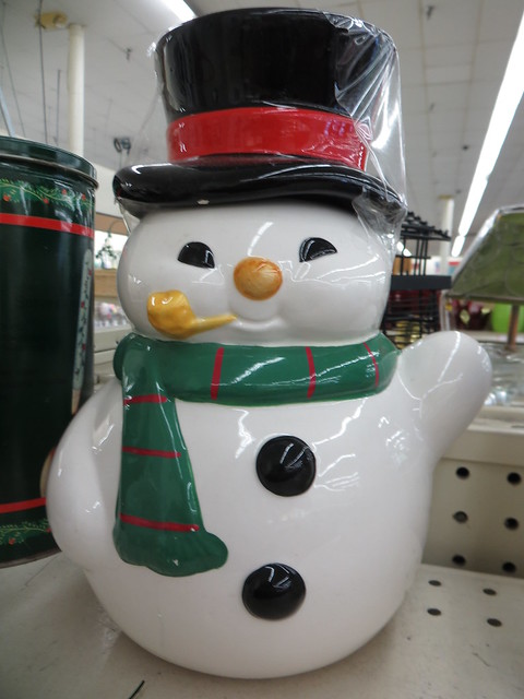 Snowman with Pipe