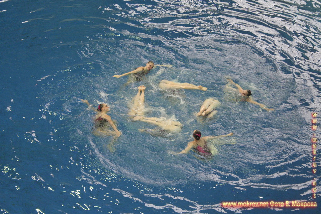Сборная команда России по синхронному плаванию Фотоискусство