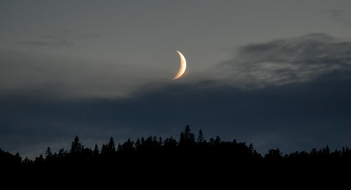 norwegen norway nacht mond mondsichel moon panasonic fz1000 vestagder