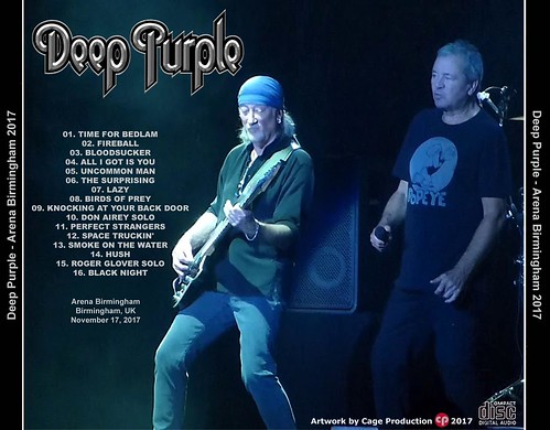 Deep Purple-Birmingham 2017 back