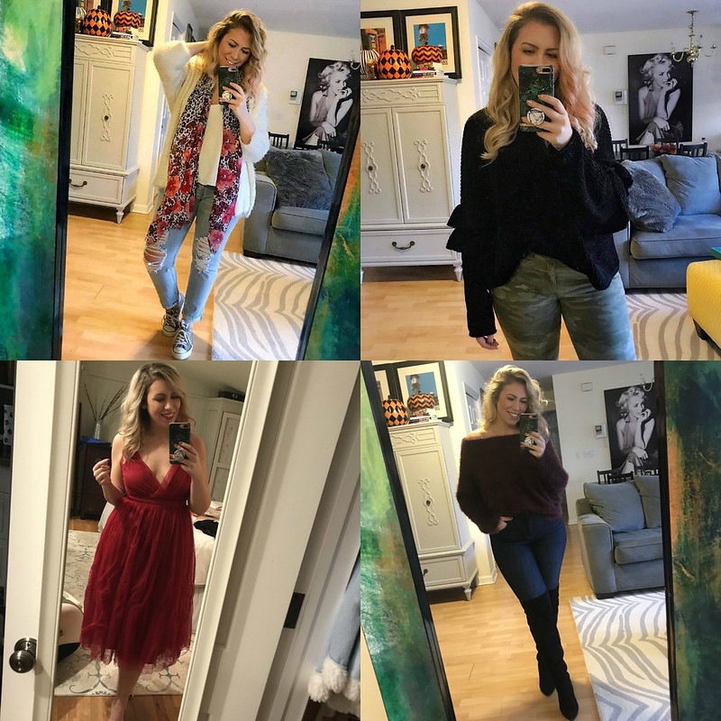 November Everyday Outfits Fall Fashion Mirror Selfies