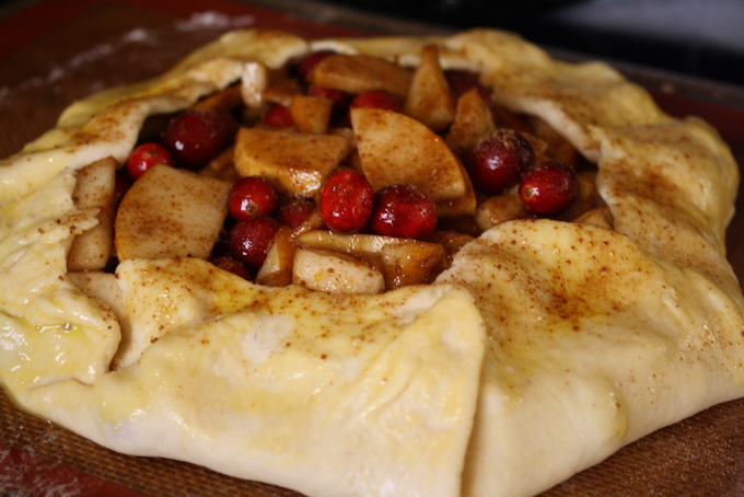 Cranberry Pear Galette