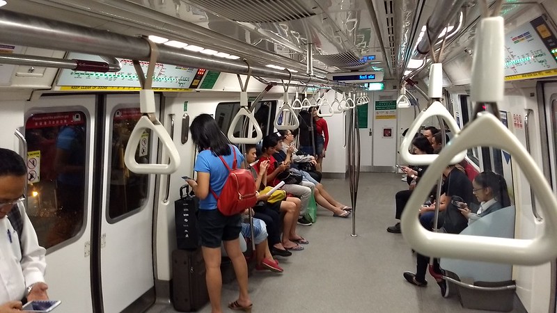 Singapore MRT train