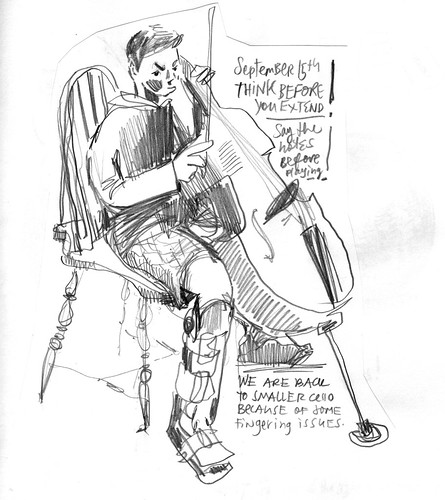 Sketchbook #108: Cello