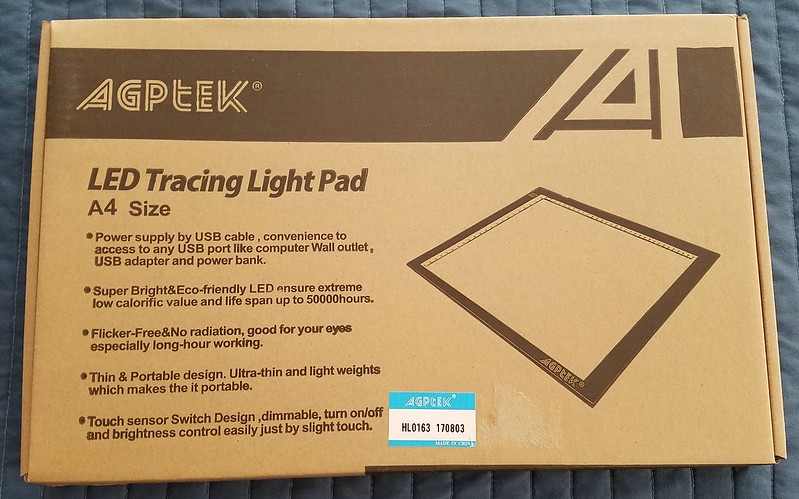 AGPtek LED Artcraft Tracing Light Pad