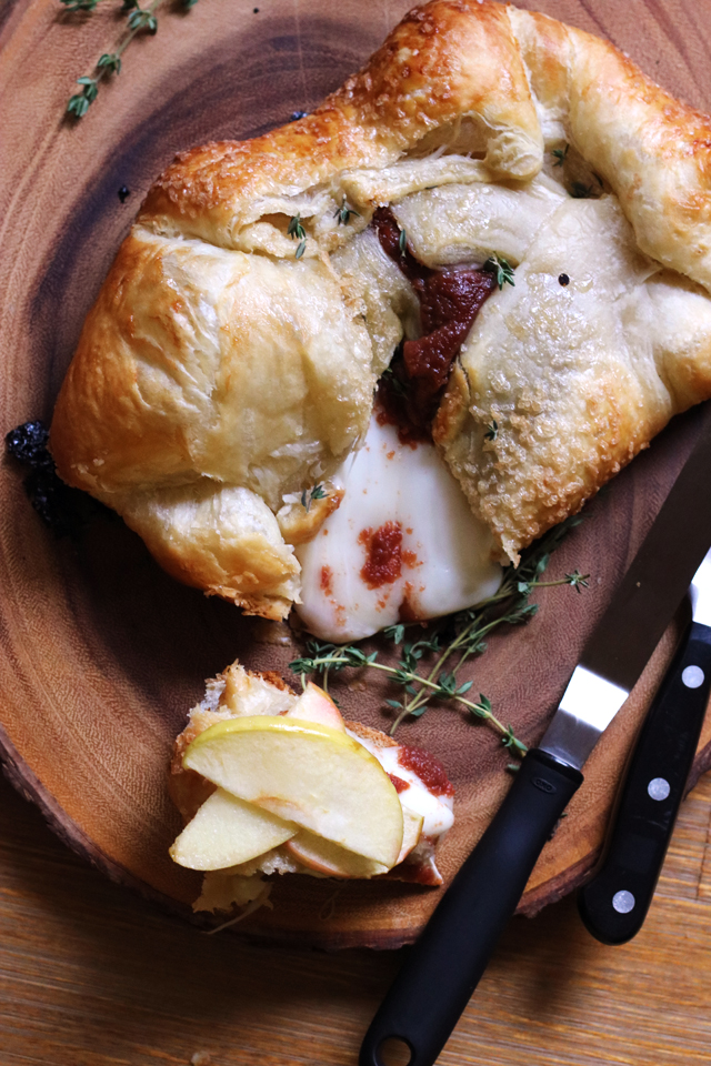 Butter-Roasted Maple Apple Baked Brie