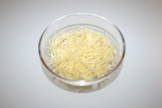 08 - Zutat geriebener Käse / Ingredient grated cheese