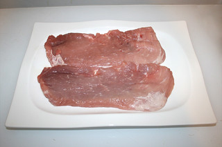 05 - Zutat Schweineschnitzel / Ingredient pork escalopes