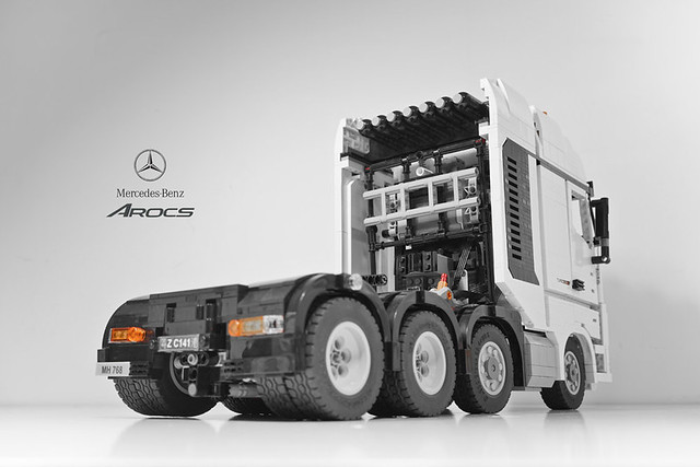 Camion Mercedes-Benz’s Arocs 4163
