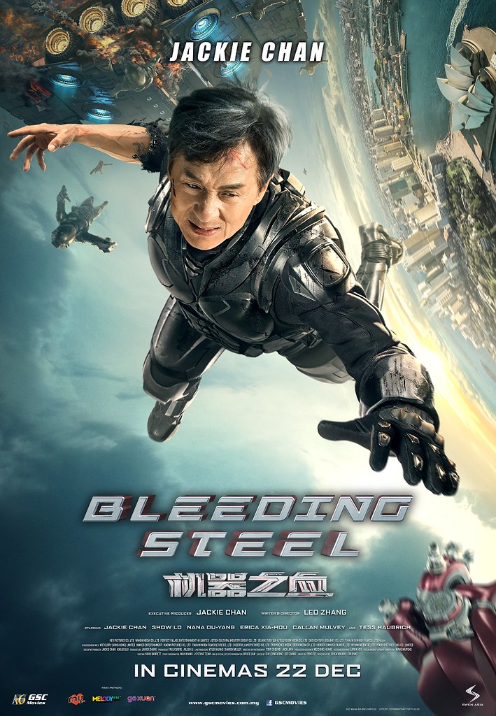 Poster Filem Bleeding Steel