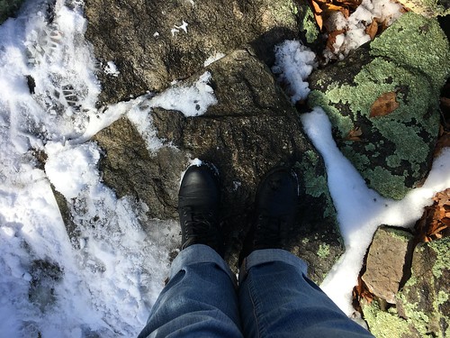 waggoner’sgap hike snow autumn fall audubon pennsylvania view shoes feet